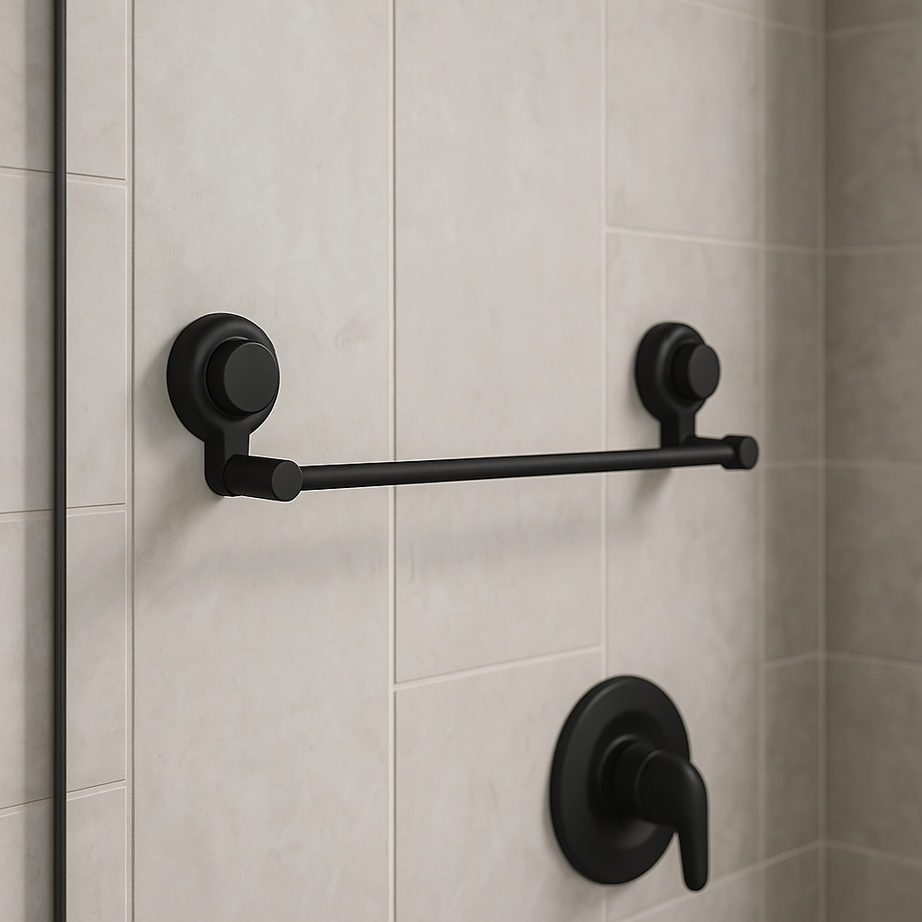 Handduks Hållare - Enkel Montering utan att borra