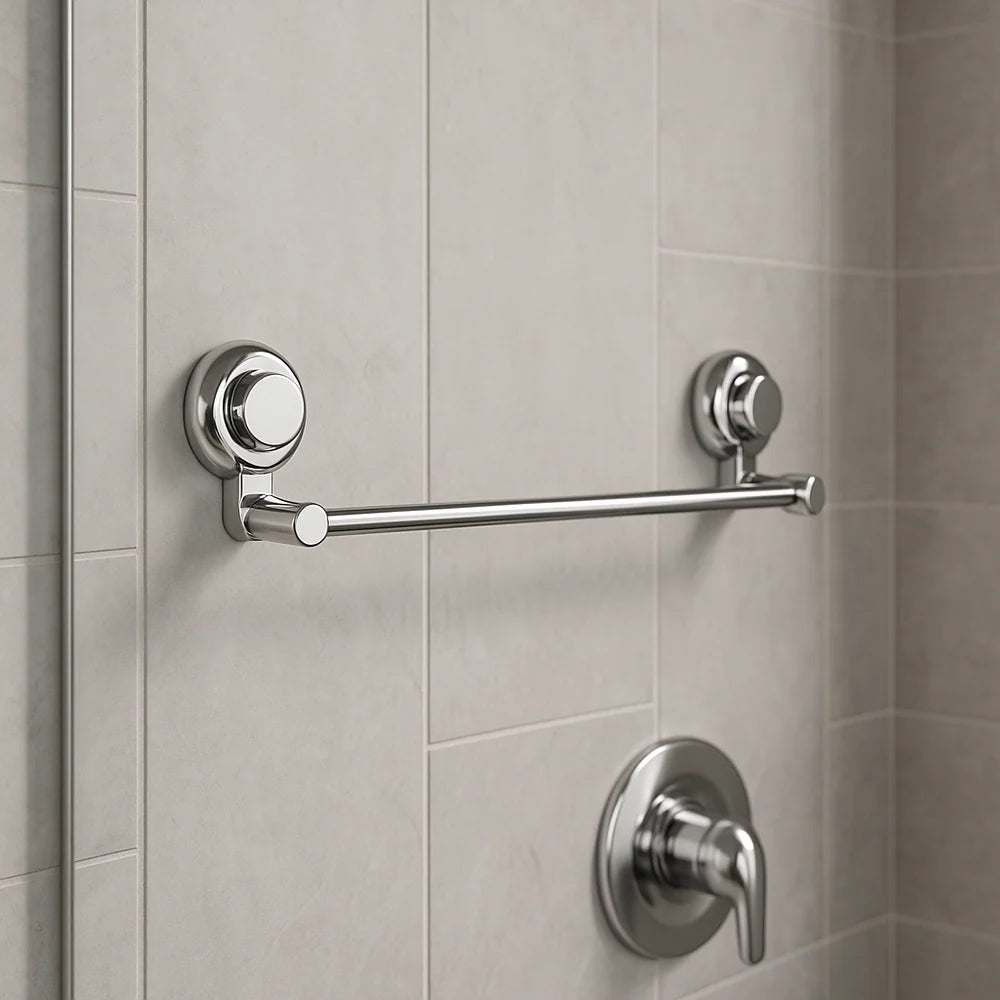 Handduks Hållare - Enkel Montering utan att borra